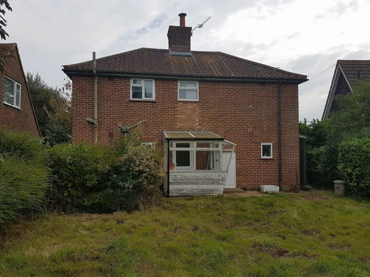 Before — property split into two separate flats prior to conversion