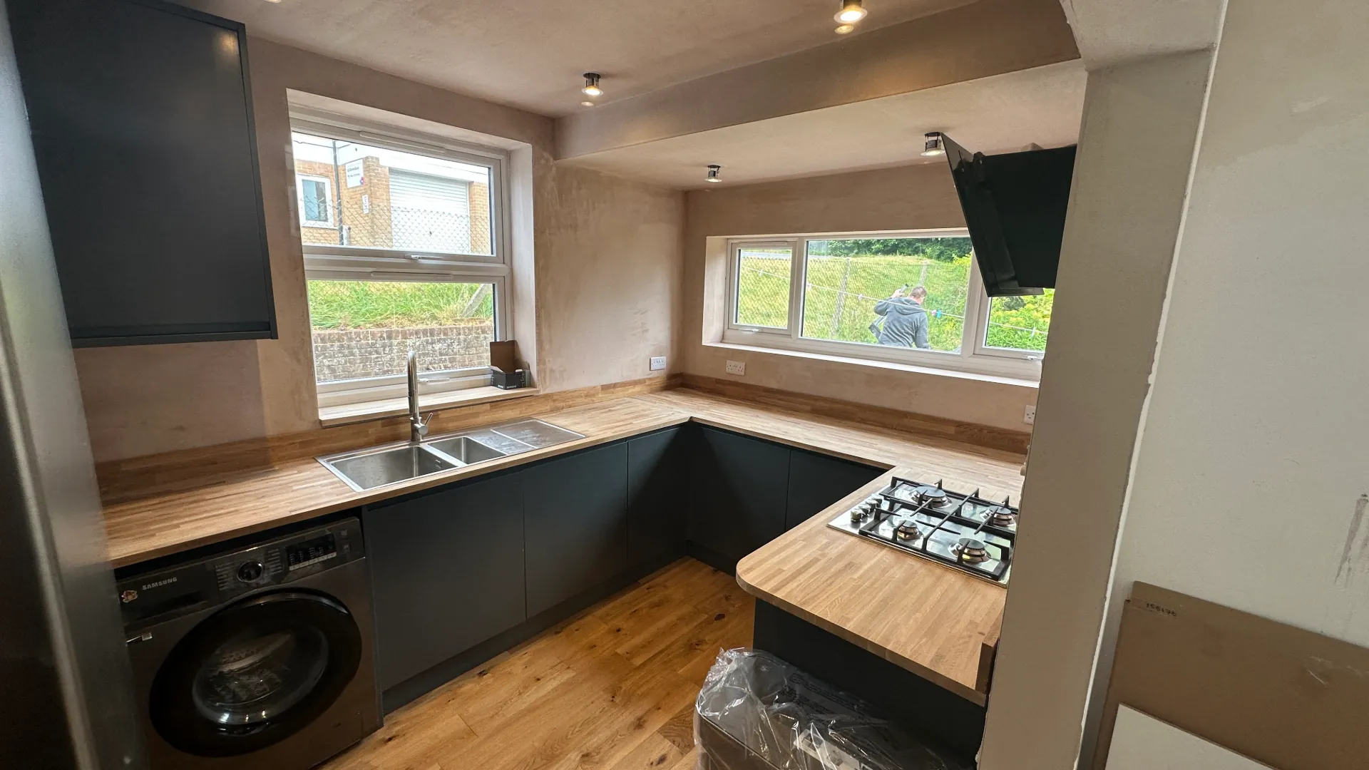 After — completed Mile Oak kitchen renovation