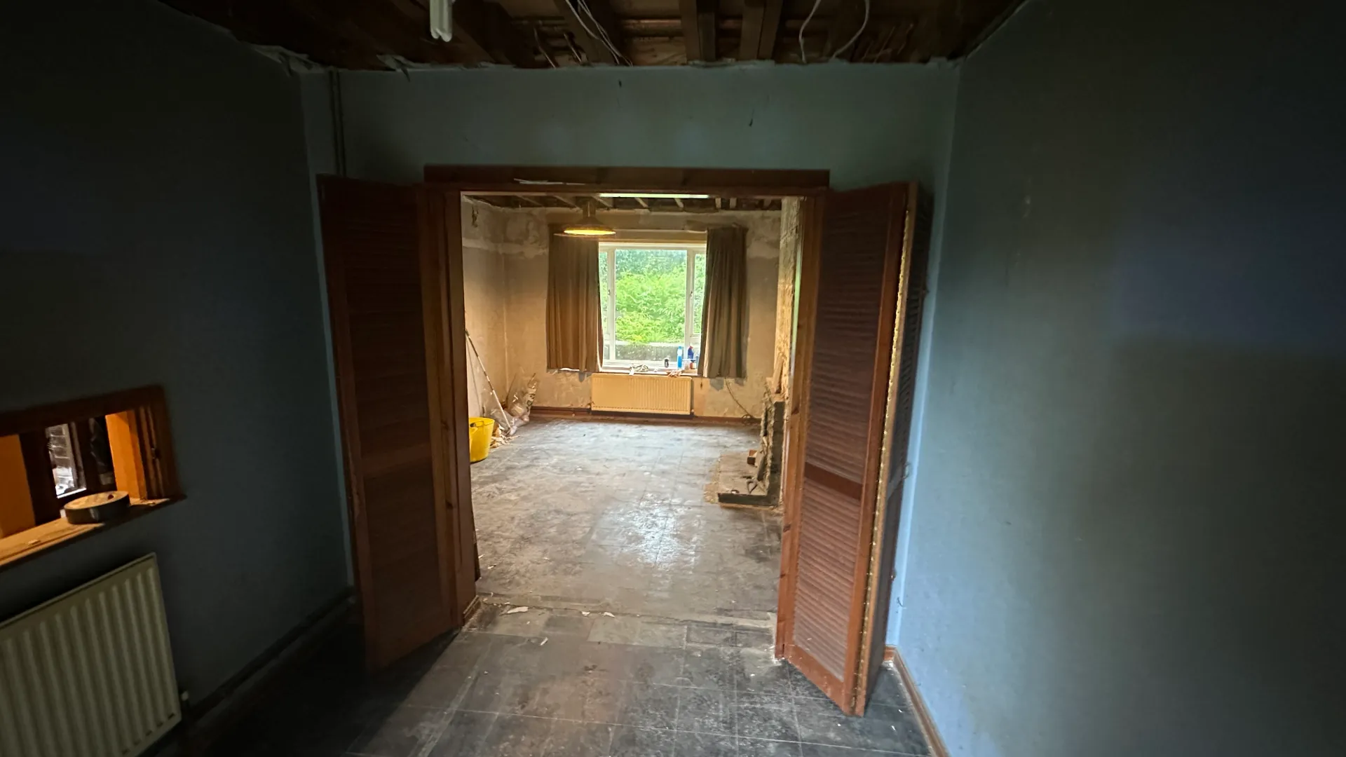 Before — Brighton property stripped back ready for renovation
